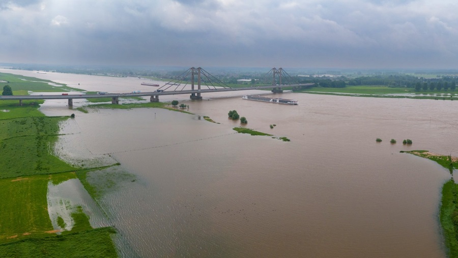 Hoogwater Rijn