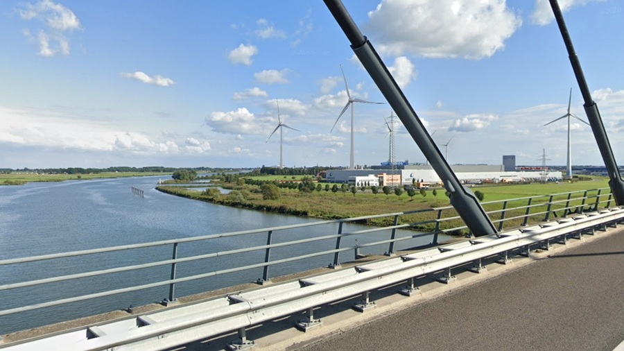 Windturbine rwzi Kampen